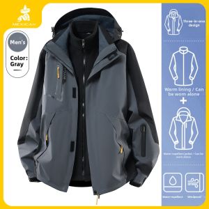 Mexican | 3-in-1 Detachable Warm Thick Windproof Waterproof Jacket