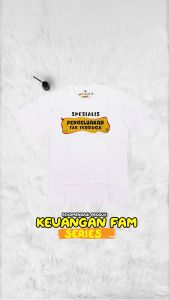 WSF Kaos Investor & Manager Keuangan: Pilihan Kaos Keluarga Lucu