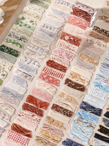 Light Retro Textured Washi Tape for Decoration