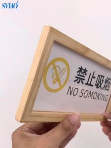 FANTASY T MALL SVIAO Solid Wood Patent Certificate Holder & Acrylic Photo Frame Retro Wall Display for Awards Certificates and Photos with Honor Wall Design No-Punch Nail Installation
