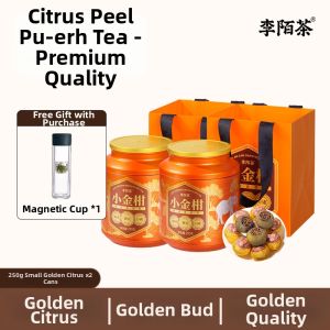 Citrus Rind Core Region Puerh Tea Canned