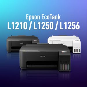 Epson EcoTank L1256 A4 Wi-Fi Ink Tank Printer (Online Exclusive) - White, High Yield Printing up to 4,500 Pages, Spill-Free Refilling