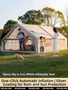 BEIANLANG | Automatic Inflating Oversized Portable Foldable Waterproof Camping Tent