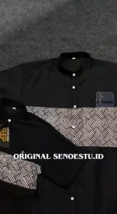 koko kurta terbaru - Koko Coupel Ayah dan Anak Laki Laki katun TOYOBO FODU koko couple KAUSAR By seno estu