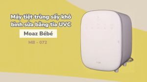 (MB072) Máy tiệt trùng sấy khô tia UVC ION Moaz BéBé MB - 072 MGG