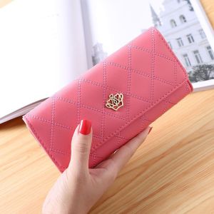 Large Capacity Fashion Long Wallet Phone Case Student Clutch
