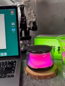 Mini Bluetooth 5.0 Wireless Portable Speaker Heavy Subwoofer High Power With RGB Light effect