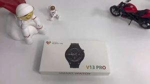 V13 PRO AMOLED 1.8inch Smart Watch BT Call Health Monitoring Always On Display Men Women Tracking Fitness Sports Smartwatch