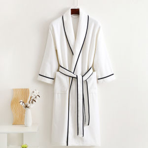 Pure Cotton Bathrobe Couples Matching Hotel Style Mens Womens Autumn Winter Spring Summer White Swimming Beauty Salon New Arrival