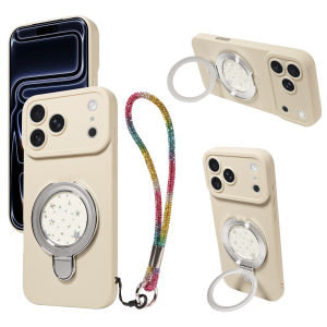 Leather Phone Case for Samsung Galaxy S26 S25 S24 S23 S22 S21 S20 FE Plus Ultra Edge Luminous with Ring Stand &Lanyard Anti-fall