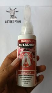 Medicow Autadine Spray Penghilang Bau Kandang & Anti Lalat Kandang Sapi Domba