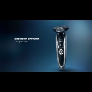 Máy cạo râu khô và ướt thương hiệu Philips Norelco Shaver 9850 Series 9000 S9733 - Hàng nhập khẩu bảo hành 2 năm