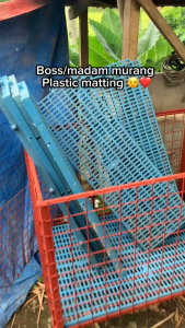 Plastic Matting for Flooring Anti-Slip Floor Mat for Pig Cages Dog Cages & Animal Enclosures