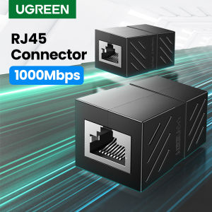 UGREEN RJ45 Connector Cat8/7/6/5e Ethernet Adapter 8P8C Network Extender Extension Cable for Ethernet Cable Female to Female