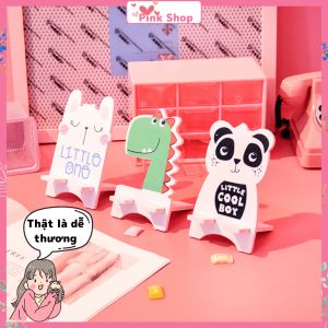 Giá đỡ điện thoại Pinkshop thiết kế nhiều hình con vật dễ thương