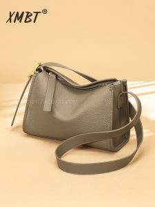 Elegant Commuter Tote Bag Womens Lazy Style Large Capacity Bag 2025 New Autumn Winter Underarm Bag Genuine Leather