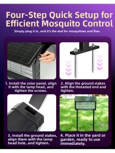 Maiyu | Outdoor Solar-Powered Mosquito Killer