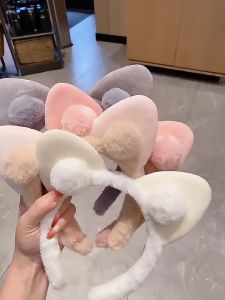BANDO KOREA WANITA ANAK PEREMPUAN LUCU MOTIF KUPING KUCING BANDANA AKSESORIS RAMBUT AK57