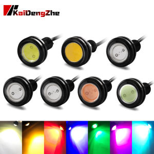 1Pcs Car DRL Eagle Eye Light 18mm/23MM Waterproof Daytime Runing Lights Reverse Backup Signal Fog lights For Motorcycle