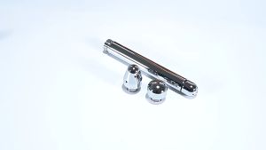 1Set Enema Water Nozzle Colonic Douche System With 3 Nozzles Stainless Steel Vagina Cleaning Tool