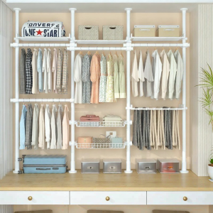 QIUZHANGJIA | Robust Freestanding Wardrobe Stand