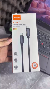 WANKEI LENTIVEN Kabel Data 120W Fast Charging Type C To Type C For Android & Iphone Garansi 1 Tahun Kabel CD