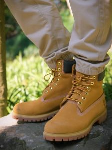 Timberland Mens Icon 6 inch Premium Boot Wheat Nubuck