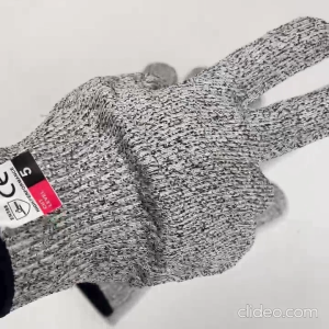 HPPE Protection Safety Hand Glove Anti Cut Sarung Tangan High Strength Fiber Wear Resistant Cut Resistant Safety Gloves