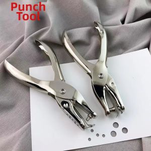 Single Hole Manual Puncher for Cards Tags Bookmarks and Stationery Items 3mm