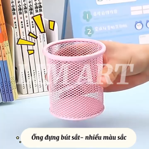 Ống Đựng Bút Lưới Sắt Đa Năng – Nhiều Màu Sang Trọng – Trẻ Trung LIM ART