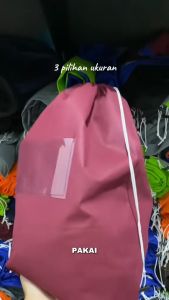 Tas Laundry Jumbo / Laundry Bag / Tas Laundry Tebal / Tas Laundry Besar / Tas laundry Kain
