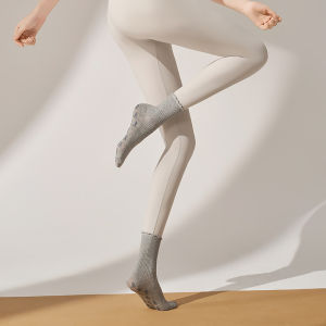 2025 New Ladies Anti-Slip Pilates Special Long Tube Cotton Yoga Socks Pure Cotton Fitness Sports Autumn Winter