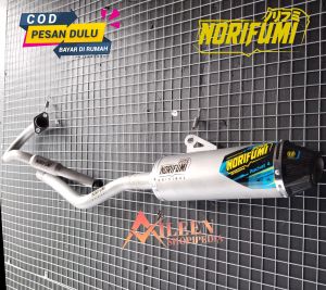 Knalpot Norifumi Rocket 4 Crf 150l Klx 150 Dtracker 150 BfSe Wr155r Supermotor FullSystem