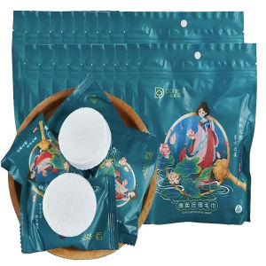 Travel Pack Compressed Thickened Disposable Towel Face Wash Handkerchief Women Portable Face Cleansing Towel Tourist