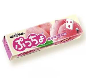 Kẹo Mềm Nhân Thạch Dẻo UHA Puccho Nhật Vị Trái Cây Cola Trà Sữa Thanh 10 Viên