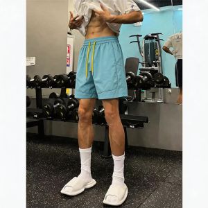 OUMULONG | American Patchwork Quick-Dry Summer Sport Pants