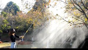 Cần Rút Tưới Hoa Inox Cần phun tưới dài 2m/3m Cần phun xịt inox rút dùng cho bình phun xịt thuốc nối đồng thau