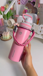 ⚡In stock⚡ PELIFLASK Paracord Handle for Water Bottle Paracord Strap Carrier for 12oz to 64oz Bottle Bottle Accessories for Hiking