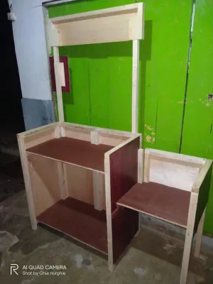 Booth portabel/Meja lipat jualan