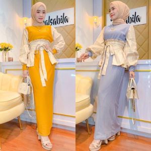dress knit manggo Obi toyobo Silvia