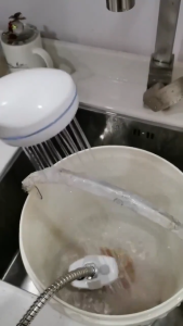 Portable Camping Electric Shower Outdoor USB Rechargeable Shower Head Bathing 3.7V Pump 4.9ft for Beach Swimming Outdoor Traveling Hiking Shower Head With Hose Set