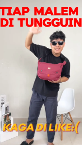 Tas Selempang Slingbag Bahu Casual Pria Wanita Premium Cordura Kuat Awet TL 246