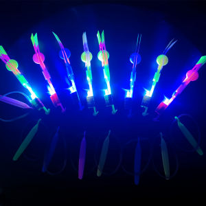 Luminous Creative Flying Arrow Toy Fairy Children Night Market Student Prize Gift Small Present Glowing Toys for Kids