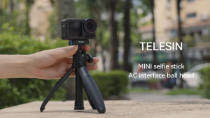 TELESIN Camera Tripod Selfie Stick for DJI Osmo 360 / Action 5 4 3