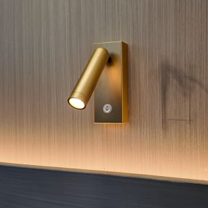 BFM Aluminum Indoor Bedside Wall Lamps For Bedroom Modern Simple Reading Lamp Adjustable LED Wall Lights