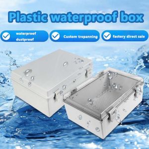 IP66 Waterproof ABS Plastic Enclosure Box Gray/Transparent for Outdoor Electronics Wholesale Durable Protection for Electronic D