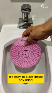 MẪU MỚI - TIẾT KIỆM NHẤT - Tấm lót khử mùi bồn tiểu Mini Wave ECODEALS - Vệ sinh thông minh hiệu quả