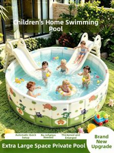 MEISHIMEIJIA | No-Inflate Portable Swimming Pool For Kids and Adults Home Use Outdoors Foldable