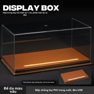 Mô Hình Bãi Đỗ Xe Chống Bụi 1:24
