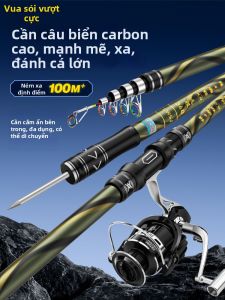 CHUITING | Bộ Cây Đào Cá Siêu Cứng Bằng Carbon Dài